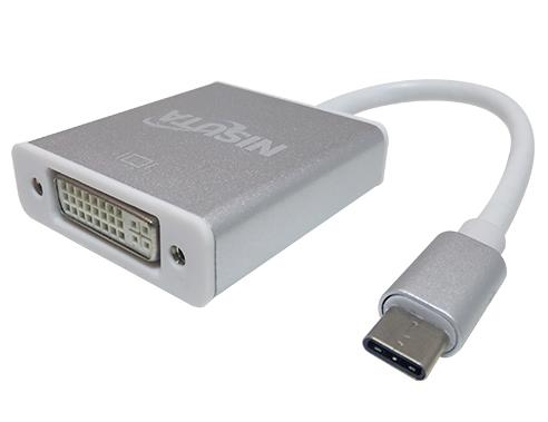 CONVERSOR DE USB 3.1 TIPO C A DVI - M A H - NS-USBCDV - NISUTA